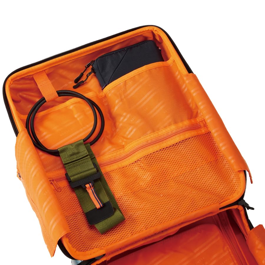 Tradeworks BEAMS DESIGN Front-Opening Suitcase (Khaki)