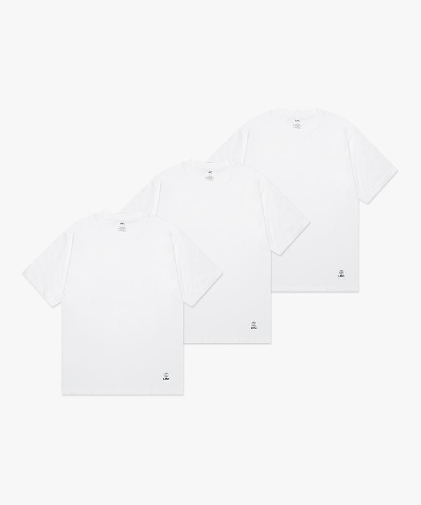 LMC Globe Tee 3Pack White