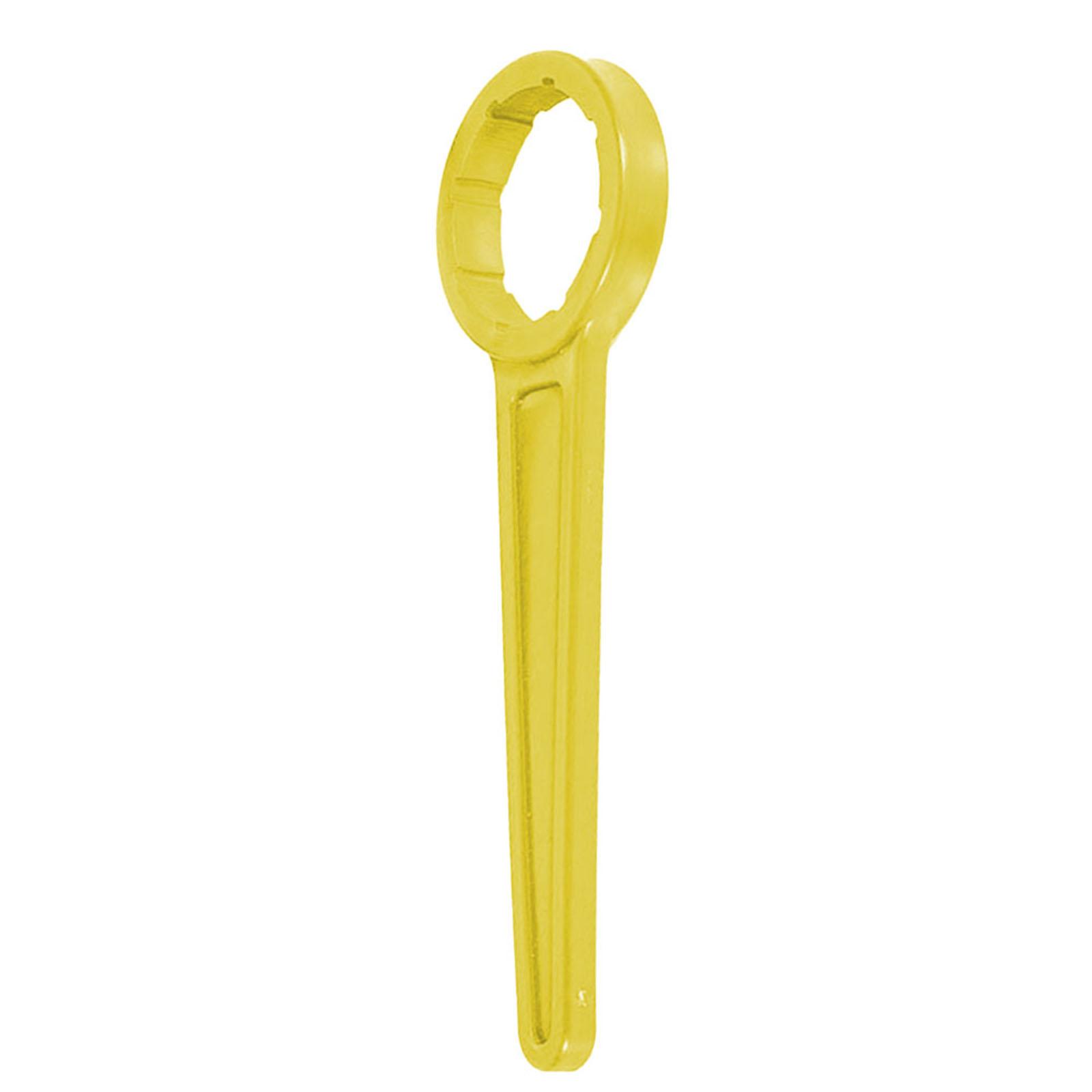 

1PC Drum Cap Spanner Opener Suits 20L-30LCubes Plastic Bucket Cap Spanner Spas Pool Reokacement Equipment Parts жёлтый