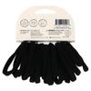 Kitsch, hair elastic set, black, 20-piece set