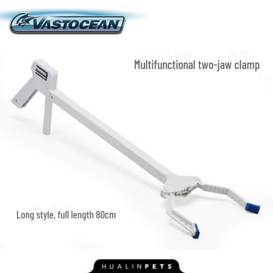 VASTOCEAN Coral Tweezers: High Carbon Fiber Floating Clamp for Aquarium – Straight & Bent Options