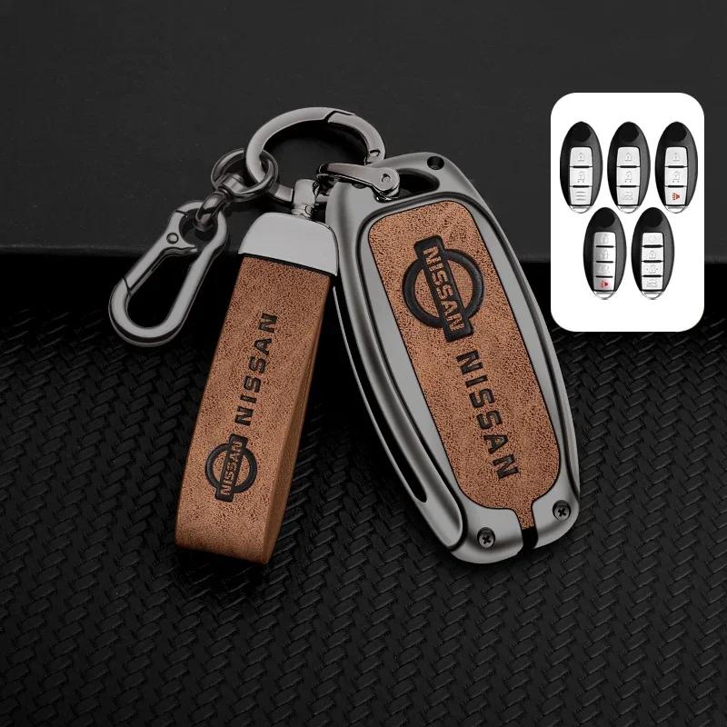 ACY1 For Nissan Qashqai X-Trail T32 T31 Juke J10 J11 Kicks Tiida Pathfinder Note Zinc Alloy Car Remote Key Case Cover Shell Holder