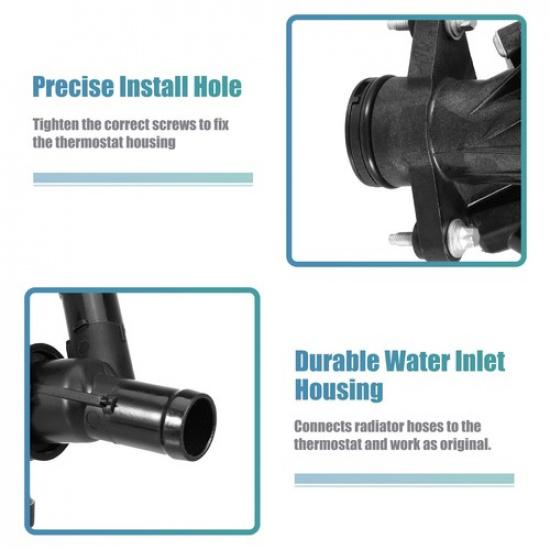 Pack (1) Thermostat Housing For Mercedes-Benz CLA250 2014-2016