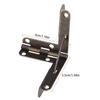 10pcs Antique Bronze Hinge Support Frame Jewelry Wine Case Wooden Cigar Gift Box Lid 90 Degree Spring Furniture Hardware