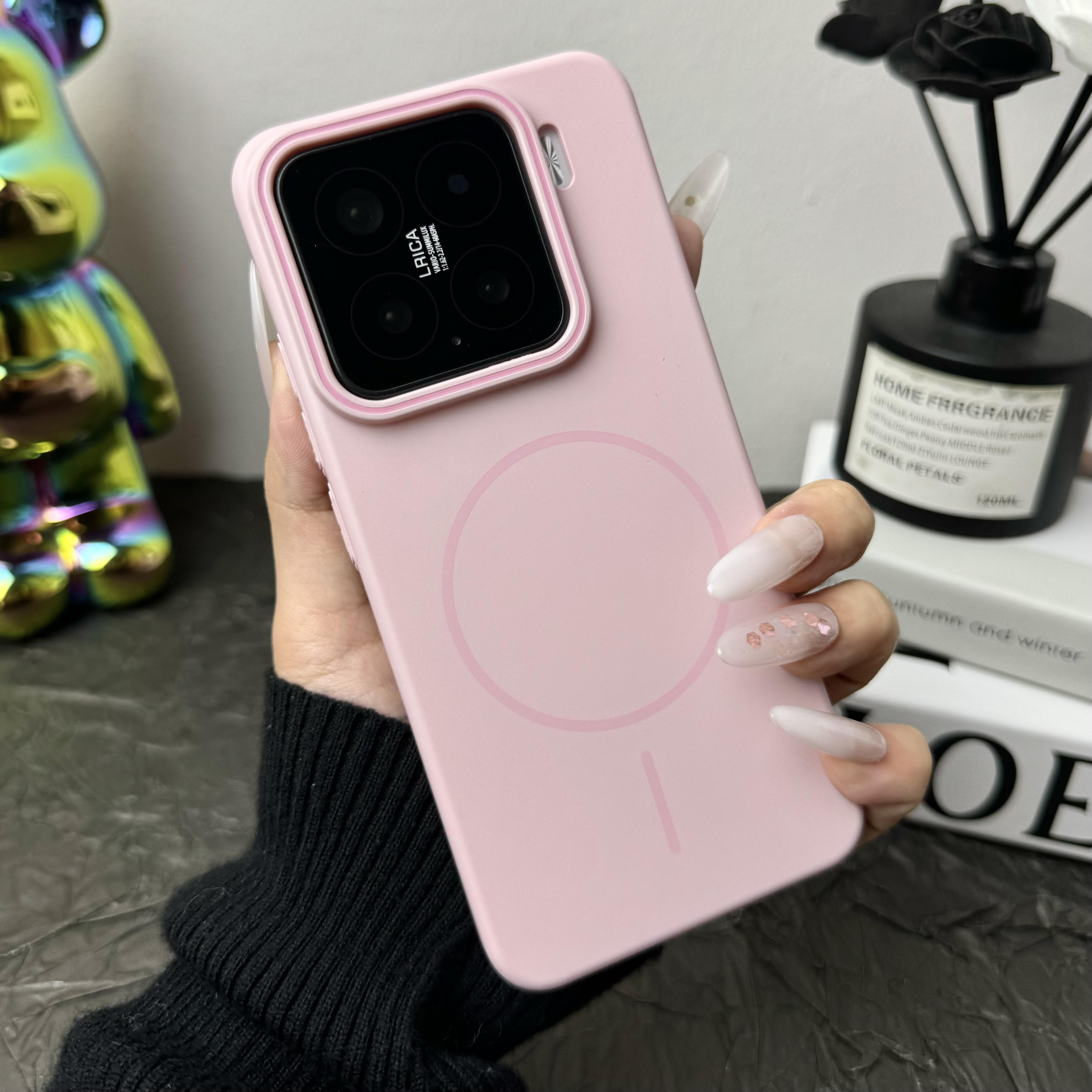 

Матовий Тонкий Жорсткий Магнітний Чохол Для Xiaomi 15 14 13 Poco F7 X7 F6 Redmi K80 K70 Note 14 13 Pro Ultra Для Magsafe Суцільна Задня Кришка Redmi Note 13Pro 5G