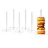 5Pcs Clear Doughnut Holder Wedding Table Decoration Dessert Display Stand DIY Donut Stands  Table