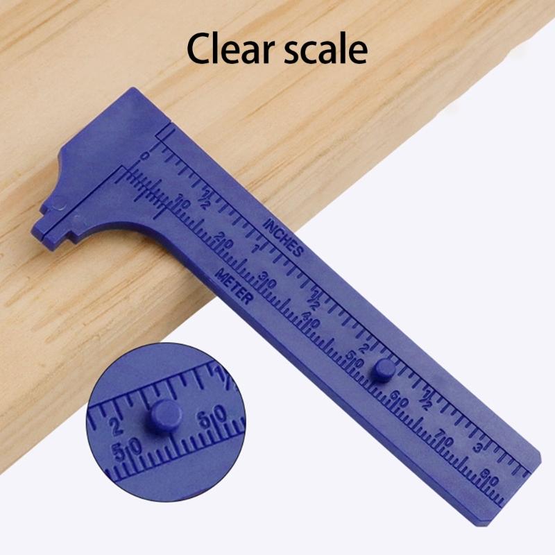 Lightweight Sliding Pocket Vernier Caliper with Double Scale Suitable for Jewelry Accurate Measurements Professional Use