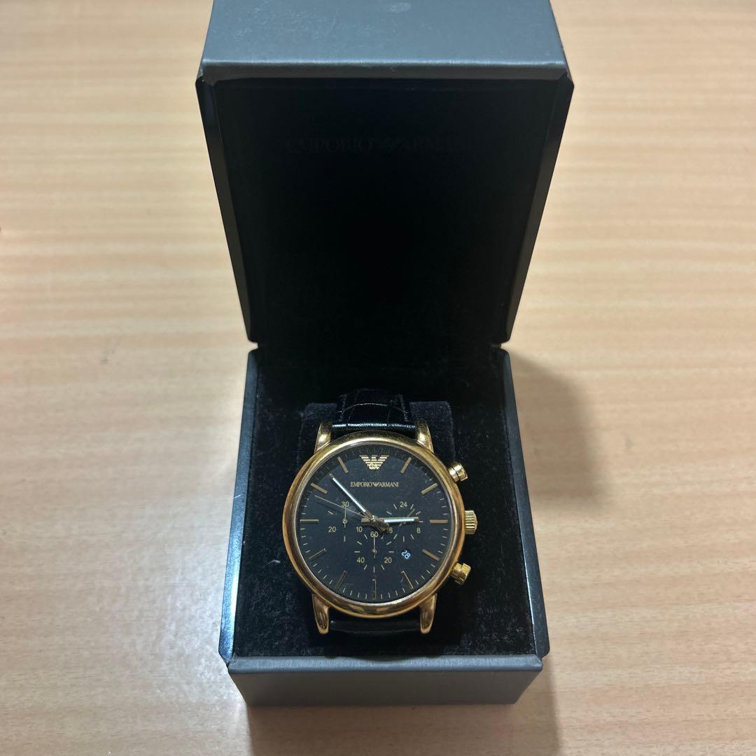 Used Good Condition Rare Armani Watch Chronograph AR1917