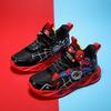 2026Spring new cartoon children's light-up shoes, boys' running shoes with glowing lights, breathable mesh athletic shoes for kids