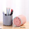 360°Rotating Pen Holder Large Capacity Pencil Storage Box Desktop Makeup Brush Bucket Organizer School Office Stationery