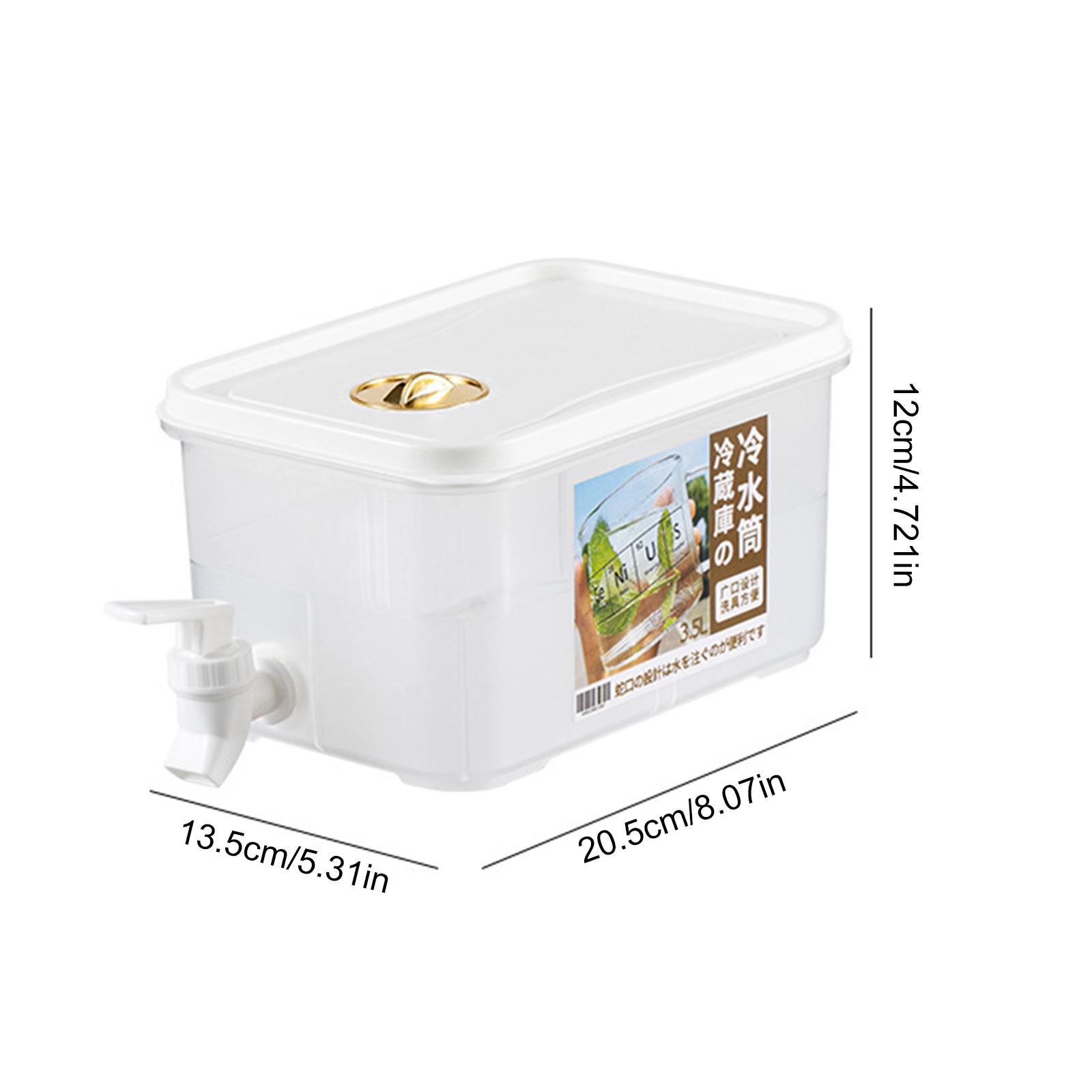 

3.5/4.5/5 л Кувшин для холодной воды Большой емкости Холодный чайник с краном Диспенсер для напитков Контейнер для воды для холодильника Для летней вечеринки