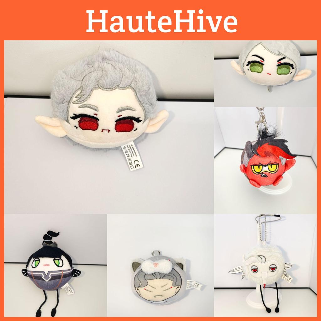 3 Baldurs Gate Shadowheart Astarion Ancunin Karlach Plush Keychain Gift Pendant