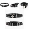 Fashion Solid Color Rivet Design Women Casual Belt For Street Style Fashion