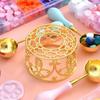 1pc Lace Wax Seal Warmer, Rose Gold Bird's Nest Wax Seal Furnace for Wax Sealing Stamp for Letter Envelope Stamp