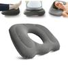 Inflatable Leakproof Inflatable Donut Pillow Adjustable Donut Comfort Car Pillow  Car Wheelchair