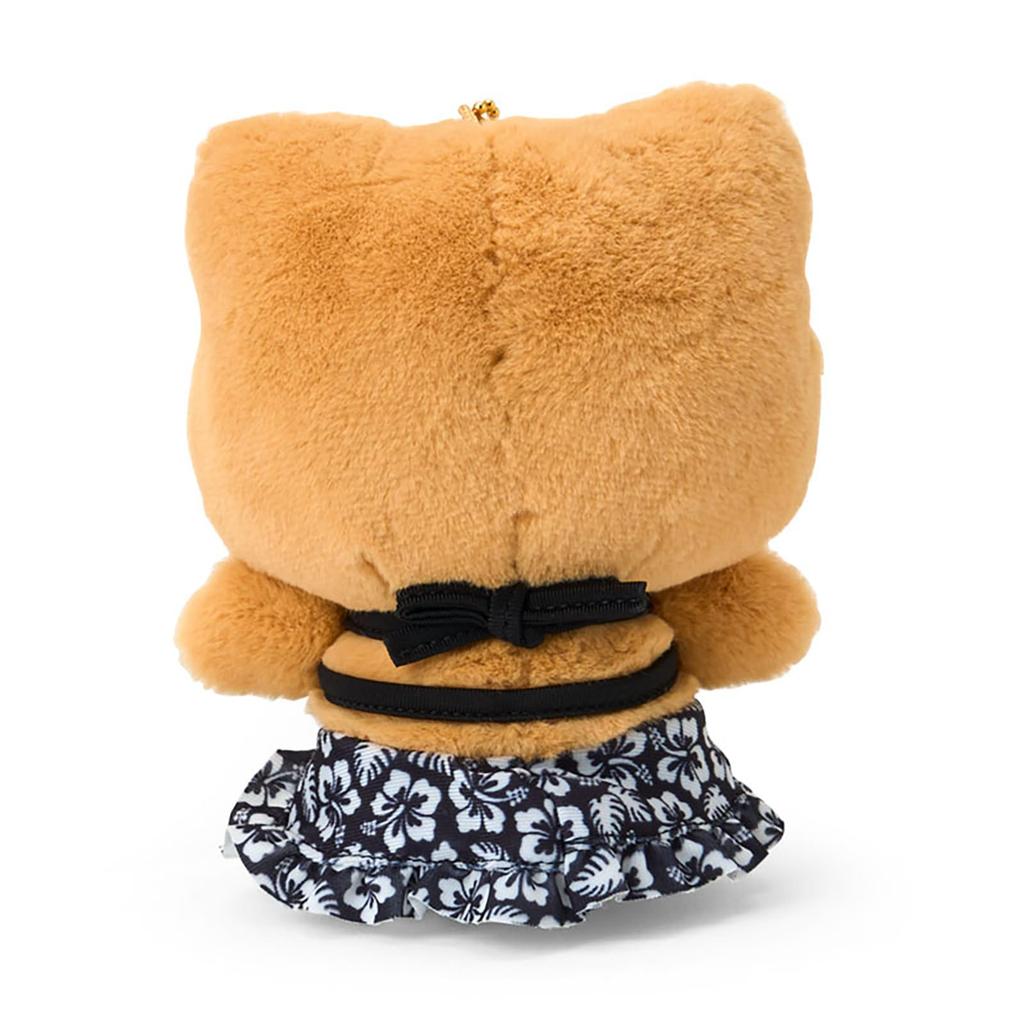 Sanrio Mascot Holder Hello Polyester and Ages 6 and 879631 (Toconut Vacation) Kitty, Black, Steel, Up,