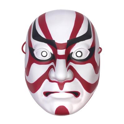 Clearstone Japanese-style Mask, Sujiguma, Unisex, Red