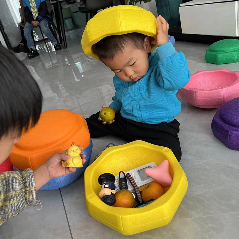 Dětská balanční hračka Odrazové můstky Stohovací kameny Venkovní Vnitřní Zábavné smyslové hračky Hry pro autismus Dětská sportovní hračka