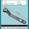 Black Four-Jaw Adjustable Wrench for Angle Grinder Polishing Machine