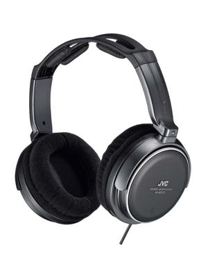 JVC Kenwood JVC Headphones Wired Sealed Stereo Black Indoor Use Extension Cord Included HA-RZ510 (for TV/Games) 1.2m + 2.3m