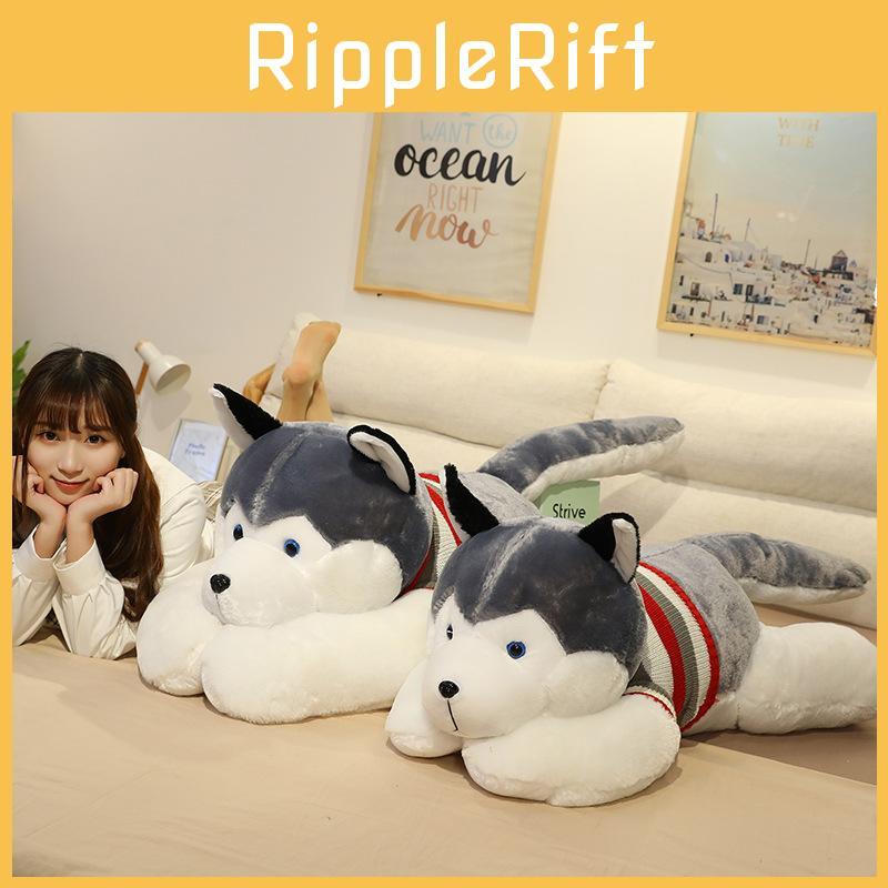 Plush Husky Toy Cartoon Cute Soft Fill Doll Room Decoration Child Gift Holiday