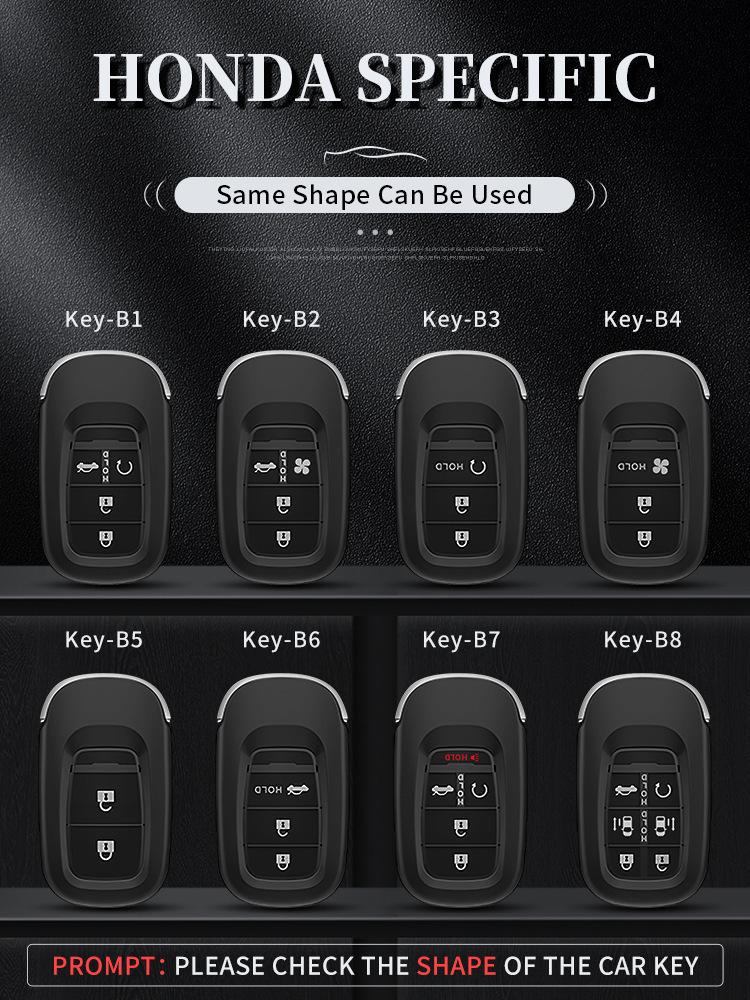 Universal Honda Civic Key Cover for Accord, XRV, Guandao, Haoying, and Xingge - Stylish Car Key Bag with Buckle
