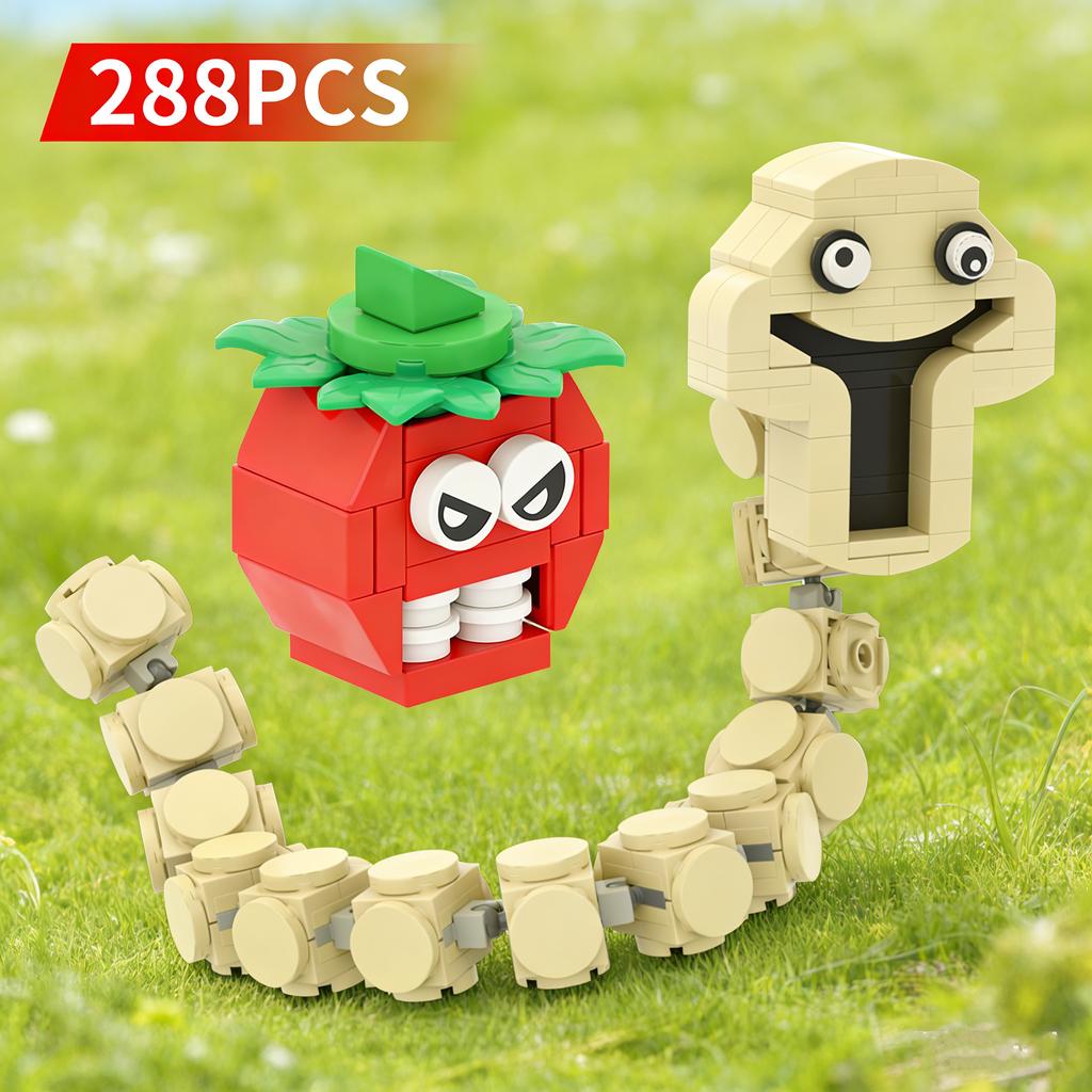MOC Subnautica Bloop Sea Monster Building Blocks Set Deep Sea Monsters Bricks Model Toys for Kids Christmas Birthday Gifts
