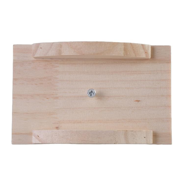 Standing Chewing Toy Hammock Small Bird Play Stands Wood Gym Stand Ladder for Healthy Development