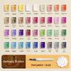 Set di Pittura ad Acquerello Perlescente Portatile - 180 Colori, Compatto Stile Dunhuang