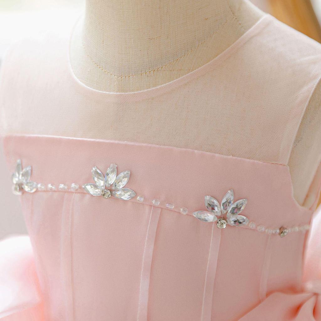 Girls' Puffy Tulle Princess Dress for Weddings, Birthdays, and Performances
