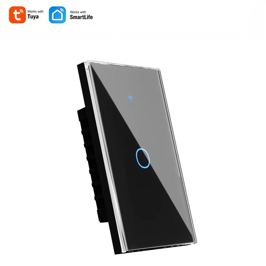 Graffiti TUYA Smart WiFi Touch Wall Switch - Single Panel with Voice Control & Timer