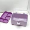 Nail Art Box 2 Layer Storage Box Jewelry Case Family Emergency Kit Box Storage Case  Certificates