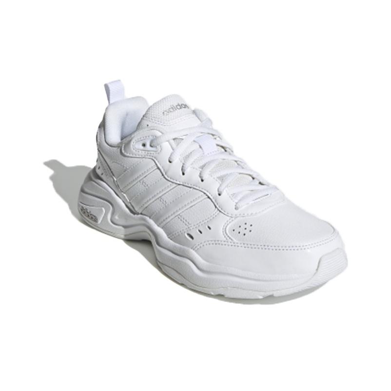 adidas Scarpe Casual Lifestyle Neo Strutter PU Traspiranti Basse da Donna Bianche FW4597