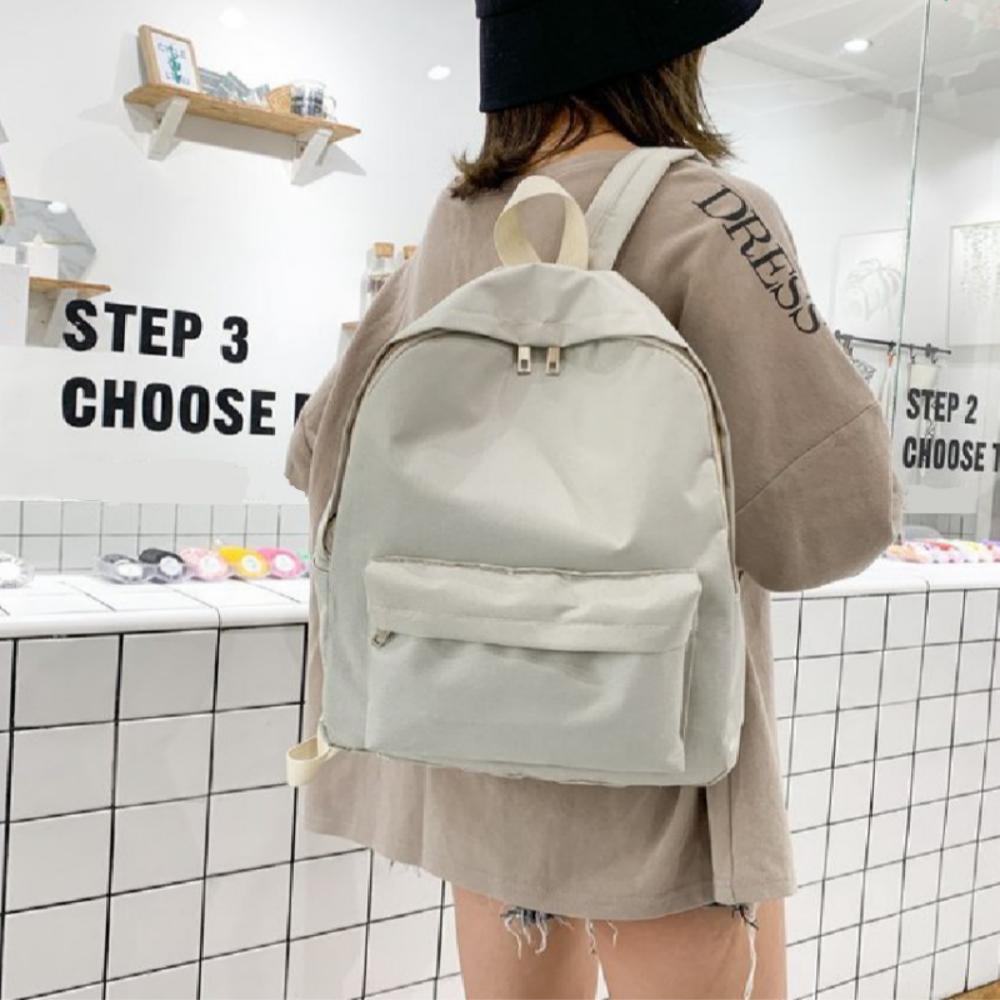 Stylish & Affordable Canvas Daily Backpack 'Bag100'