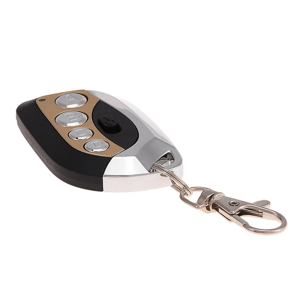 433.92MHz Electric Cloning Universal Garage Door Gate Remote Control Duplicator Key Fob Gold