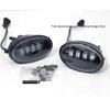Honda Dual Color LED Fog Lights with Oval Lens