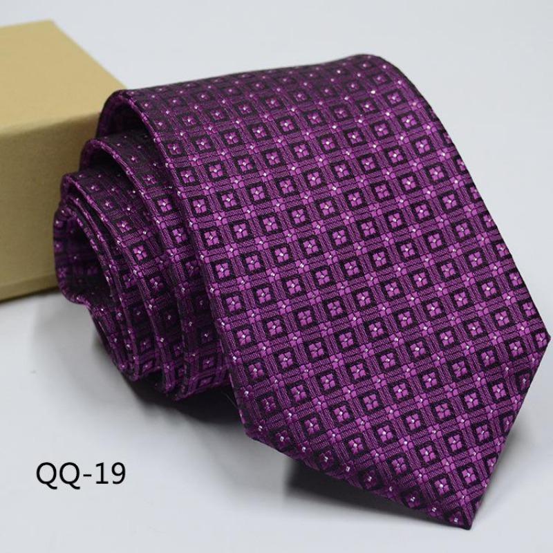 Men'S Dress Business Casual Professional Groom Wedding Best Man Striped Jacquard Fine Gentleman Men'S Premium Tie