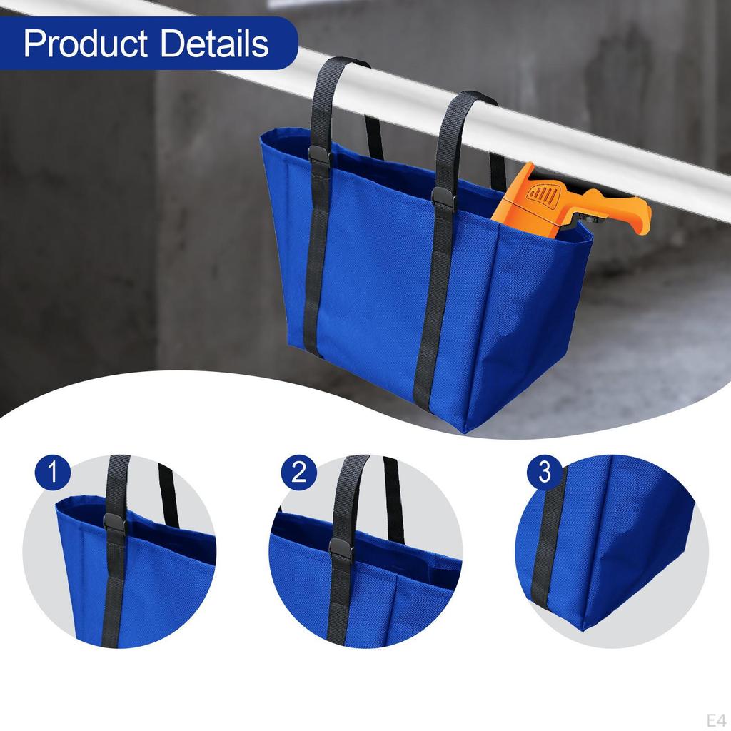 Borsa Appendi-Scala Accessori Gradino Telescopico Borsa Attrezzi Pieghevole Contenitore