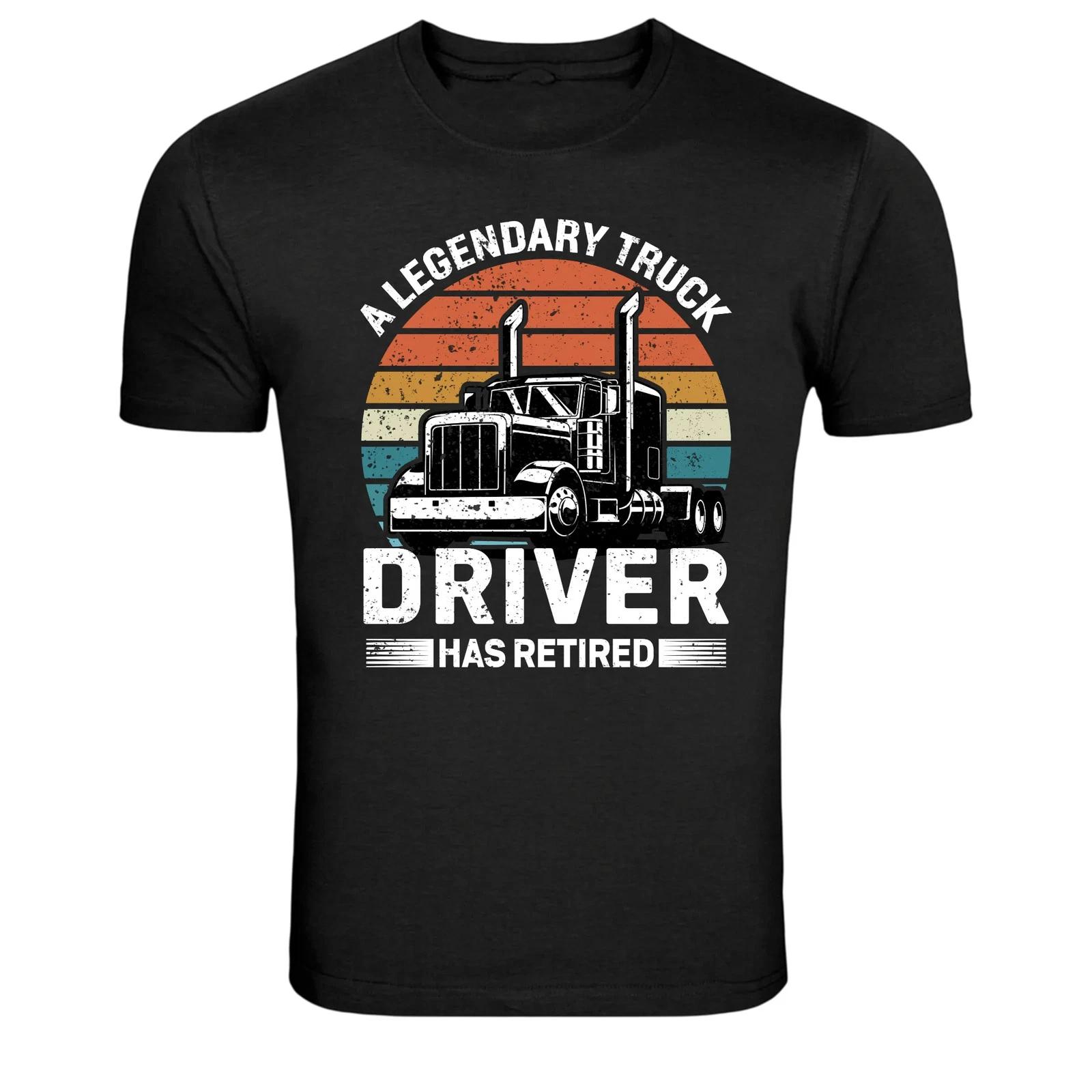Legendary Truck Driver Has Retired Vintage Graphic Tee L