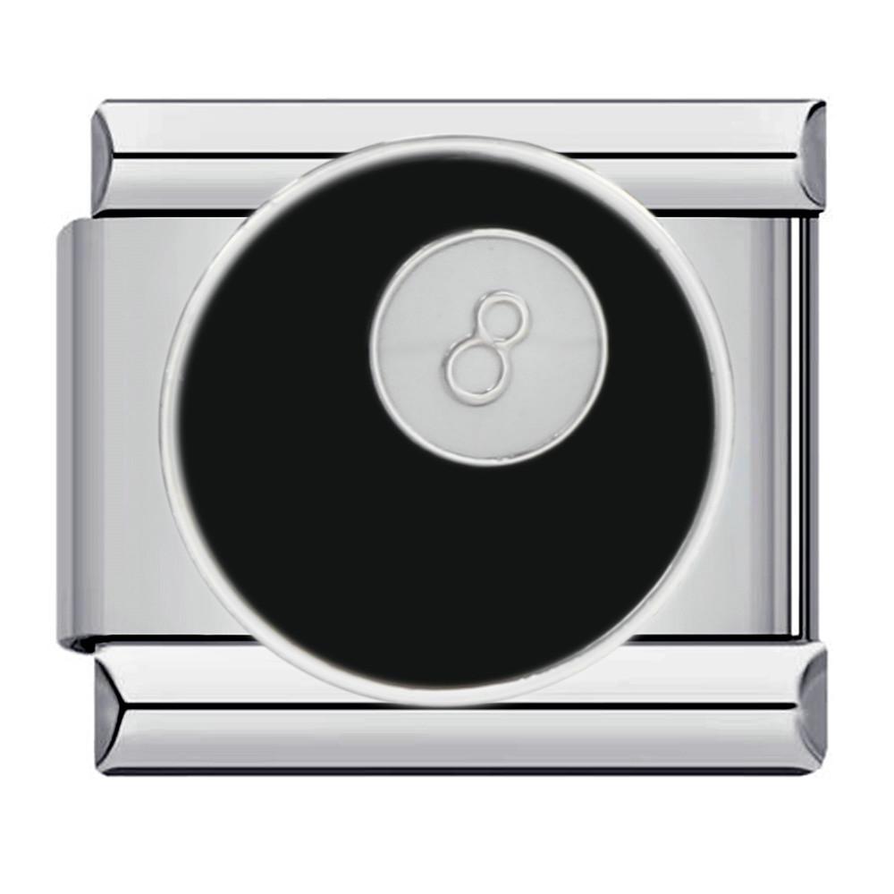 

Модные разноцветные глазурованные доллары, игральные кости, покер, снукер, подвески, итальянские звенья, браслеты 9 мм, браслет из нержавеющей стали, изготовление ювелирных изделий своими руками