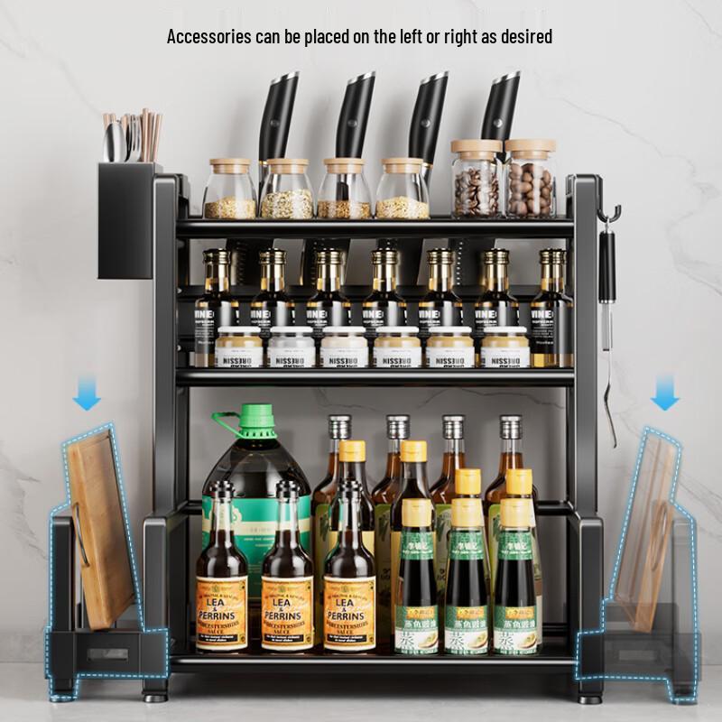 Yunshuang 3-Tier Kitchen Countertop Storage Rack