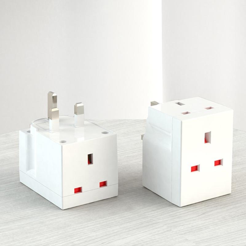 Power Extender Multiplug Block for Kitchen Office PC TV ndoor Lighting 250V 13 Amp 3 Way Triple Plug Adaptor Multi Plugs