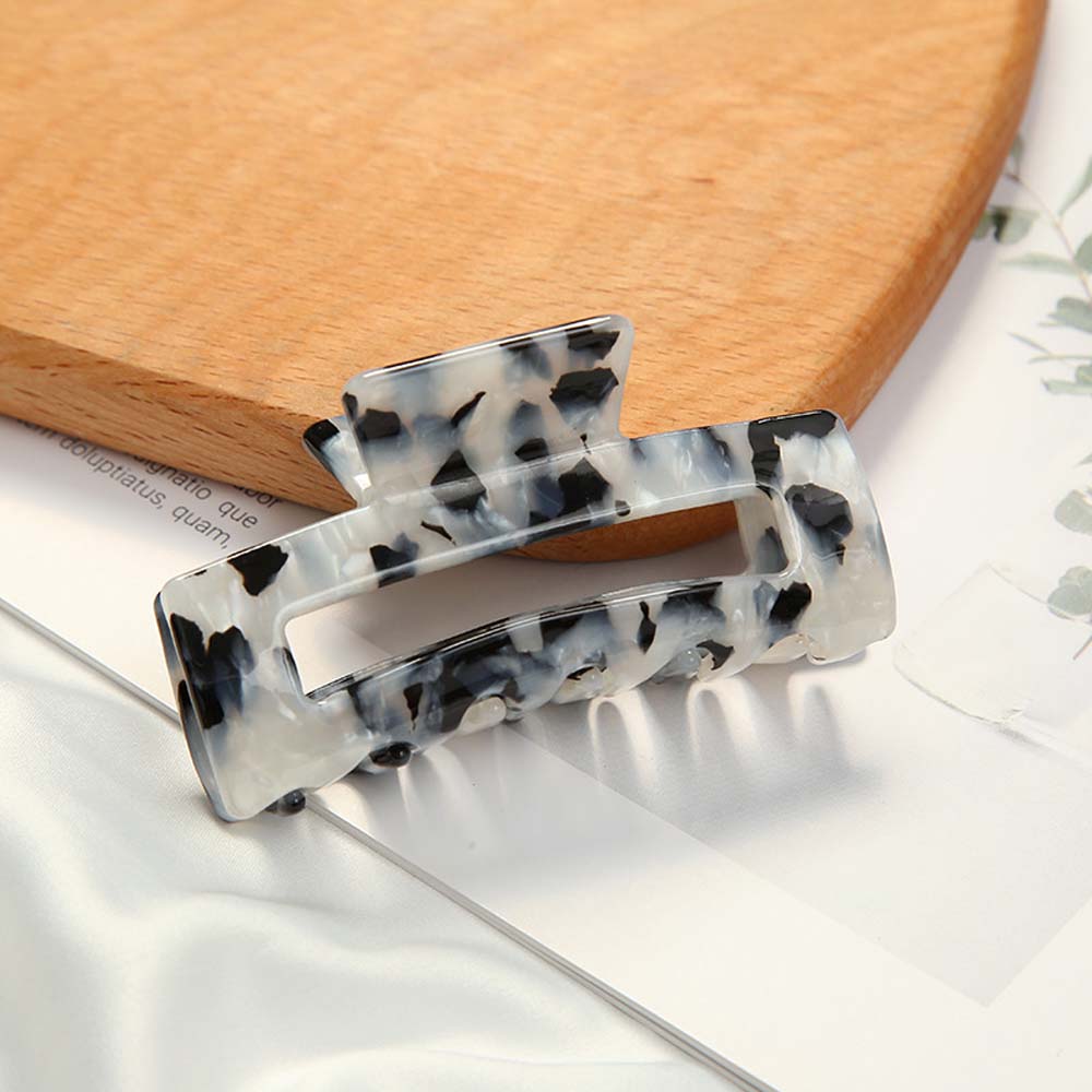 

Wild Simple Women Leopard Korean Crab Clips Hair Claws Bath Clips Hairdress