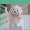 Fluffy Sheep Plush Keychain With Curly Wool For Backpack Accessories