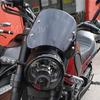 For Benelli Leoncino 500 Leoncino500 Front Fairing Accessories Motorcycle Windshield Windscreen With Brackets Wind Deflector