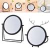Desktop Makeup ° Rotation Mirror Small Stand Mirror for Tabletop