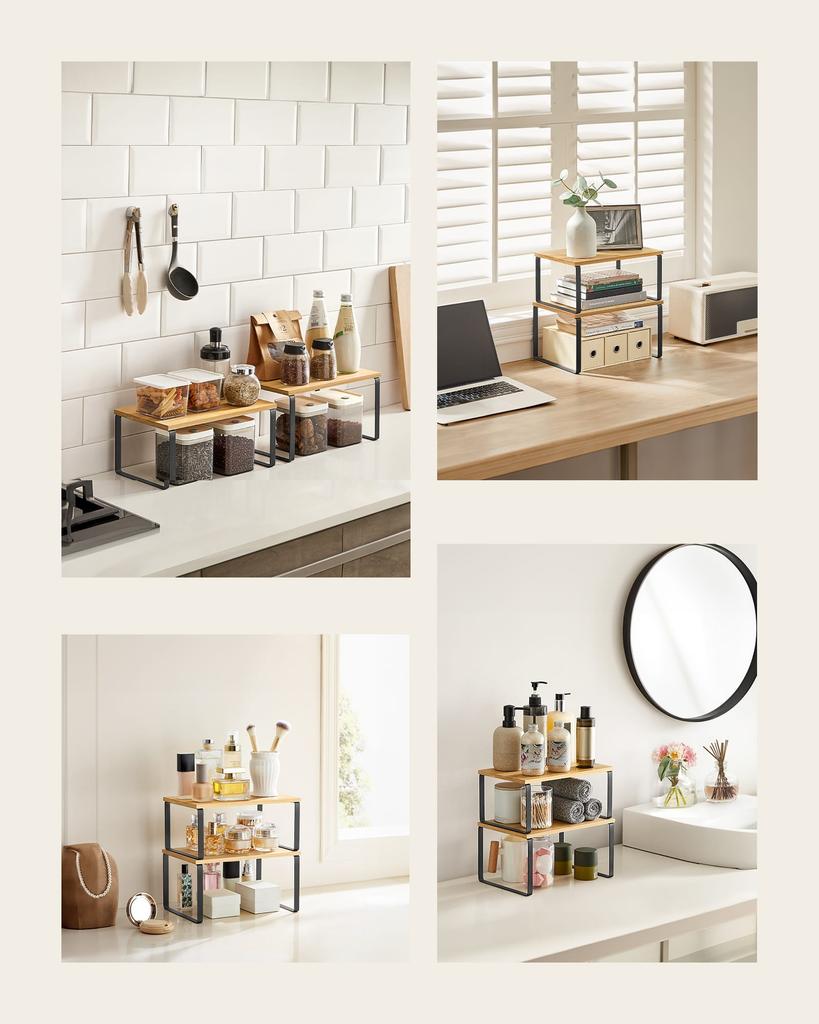 Kitchen shelves x2 - KCS02NB