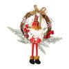 Christmas Wreath Faceless Old Man Door Hanging Decor Hanging Garland For Christmas New Year Xmas Navidad Decoration 46cm 35cm