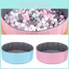 Spacious And Durable Folding Playpen Ball Pit For Kids With 10lbs Of Porcelain Sand