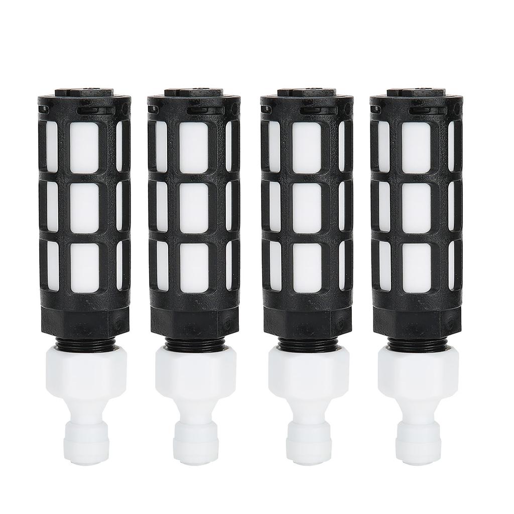 4 Pcs Water Inlet Filter Self Priming Water Sprayer Filter for Humidification Misting System